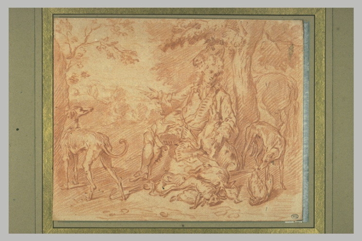 Desportes, Alexandre-François, Musée du Louvre, Département des Arts graphiques, INV 26217, Recto - https://collections.louvre.fr/ark:/53355/cl020211963 - https://collections.louvre.fr/CGU